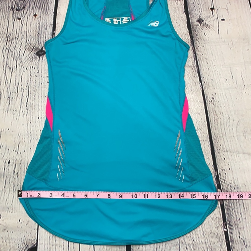 NEW BALANCE Blue/Pink Razorback Tank Top Size: XS - Picture 12 of 17